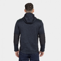 Суитшърт с цип NORD Hoodie тъмно син