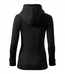 Дамски суитшърт с цип Trendy Zipper411 черен Дамски суитшърт с цип Trendy Zipper411 черен