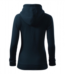Дамски суитшърт с цип Trendy Zipper411 тъмно син Дамски суитшърт с цип Trendy Zipper411 тъмно син