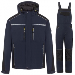 Работен комплект Daytona Ice яке и полугащеризон тъмно син Работен комплект Daytona Ice яке и полугащеризон тъмно син