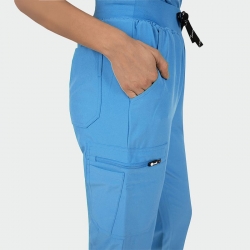 Дамски работен комплект BELLA медицинско син