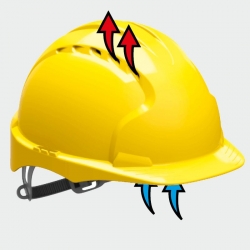 Защитна каска EVO®2 жълт цвят