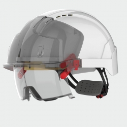 Защитна каска JSP EVO® VISTAlens® Бял цвят
