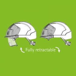 Защитна каска JSP EVO® VISTAlens® Бял цвят