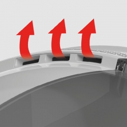 Защитна каска JSP EVO® VISTAlens® Бял цвят