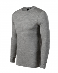 Мъжка блуза с дълъг ръкав Merino Rise LS159 сива Мъжка блуза с дълъг ръкав Merino Rise LS159 сива