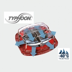 Еднократна маска FFP2 с Typhoon™ клапан JSP SPRINGFIT™ FFP2 Бял цвят