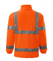 Сигнално унисекс яке HV Fleece Jacket5V1 ORANGE
