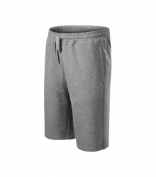 Мъжки спортни къси панталони Comfy611сив меланж