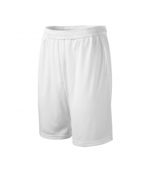 Мъжки спортни къси панталони Miles612 бели