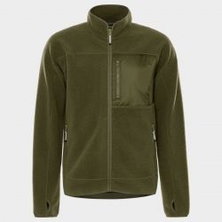 Работно яке FRISTADS ARGON MICRO PILE FLEECE OLIVE