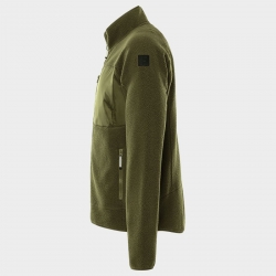 Работно яке FRISTADS ARGON MICRO PILE FLEECE OLIVE