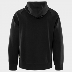 Суитшърт унисекс FRISTADS HOODED STRETCH BLACK