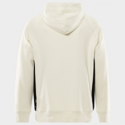 Суитшърт унисекс FRISTADS HOODED STRETCH WHITE