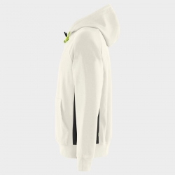 Суитшърт унисекс FRISTADS HOODED STRETCH WHITE