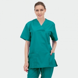 Работна медицинска туника ANGEL карибско зелен