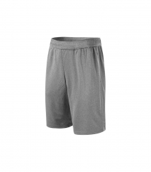 Спортни детски шорти Miles 613 тъмно сив меланж