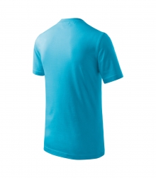 Спортна детска тениска Basic 138 светло синя