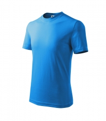 Спортна детска тениска Basic 138 кралско синя