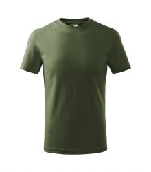 Спортна детска тениска Basic 138 olive