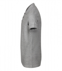 Спортна детска поло тениска Pique Polo222 тъмно сив меланж