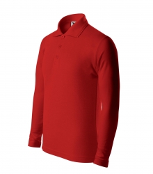 Детска спортна поло риза Pique Polo LS241 червена