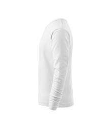 Детска спортна тениска с дълъг ръкав Fit-T LS121 бяла