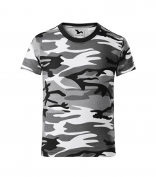 Детска спортна тениска Camouflage149 сива
