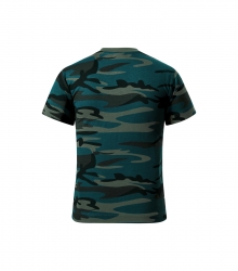 Детска спортна тениска Camouflage149 петрол