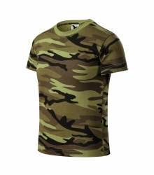 Детска спортна тениска Camouflage149 зелена