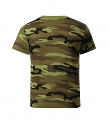 Детска спортна тениска Camouflage149 зелена