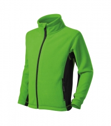 Детски поларен суитшърт Frosty529 светло зелен