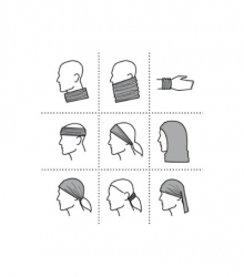 Детски шал Twister328 кралско син