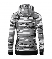 Работен дамски суитшърт Camo Zipper C20 сив