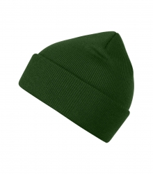 Работна зимна шапка Beanie315 тъмно зелена