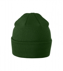 Работна зимна шапка Beanie315 тъмно зелена