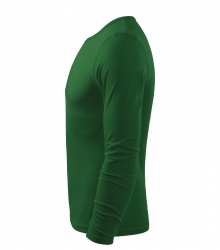 Мъжка работна блуза с дълъг ръкав Fit-T LS119 тъмно зелена