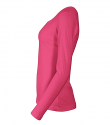 Дамска работна блуза с дълъг ръкав Fit-T LS169 розова