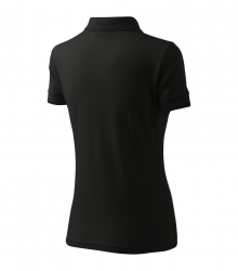 Дамска работна риза Pique Polo210 черна