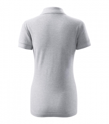Дамска работна риза Pique Polo210 сив меланж