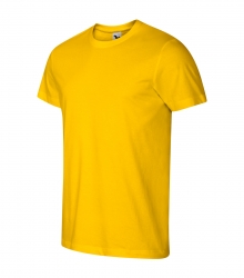 Мъжка тениска Basic129 жълта