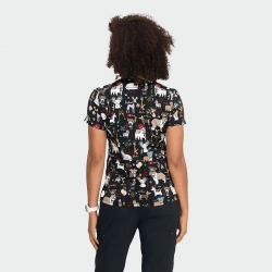 Медицинска туника BASICS 384PR - FPY принт Fancy Party