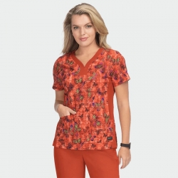 Медицинска туника PLANET KOI 1066PR - DBF принт Desert Butterfly