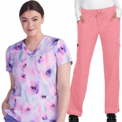 Мeдицински комплект KOI design LITE 1082PR - LVD / BASICS 731 розов