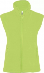 Дамски поларен елек MELODIE лайм