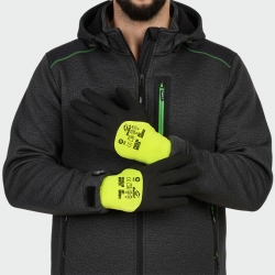 Латексови ръкавици BWOLF PAVALAN Winter Жълт цвят