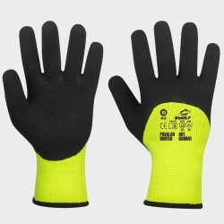 Латексови ръкавици BWOLF PAVALAN Winter Жълт цвят