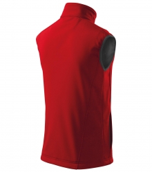 Мъжки софтшел елек Vision517 червен