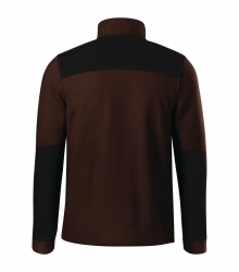 Работно унисекс поларено яке Effect530 тъмно кафяв цвят