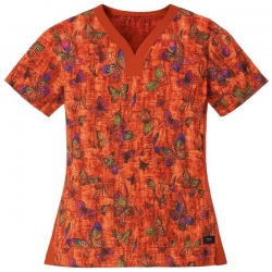 Медицинска туника PLANET KOI 1066PR - DBF принт Desert Butterfly
